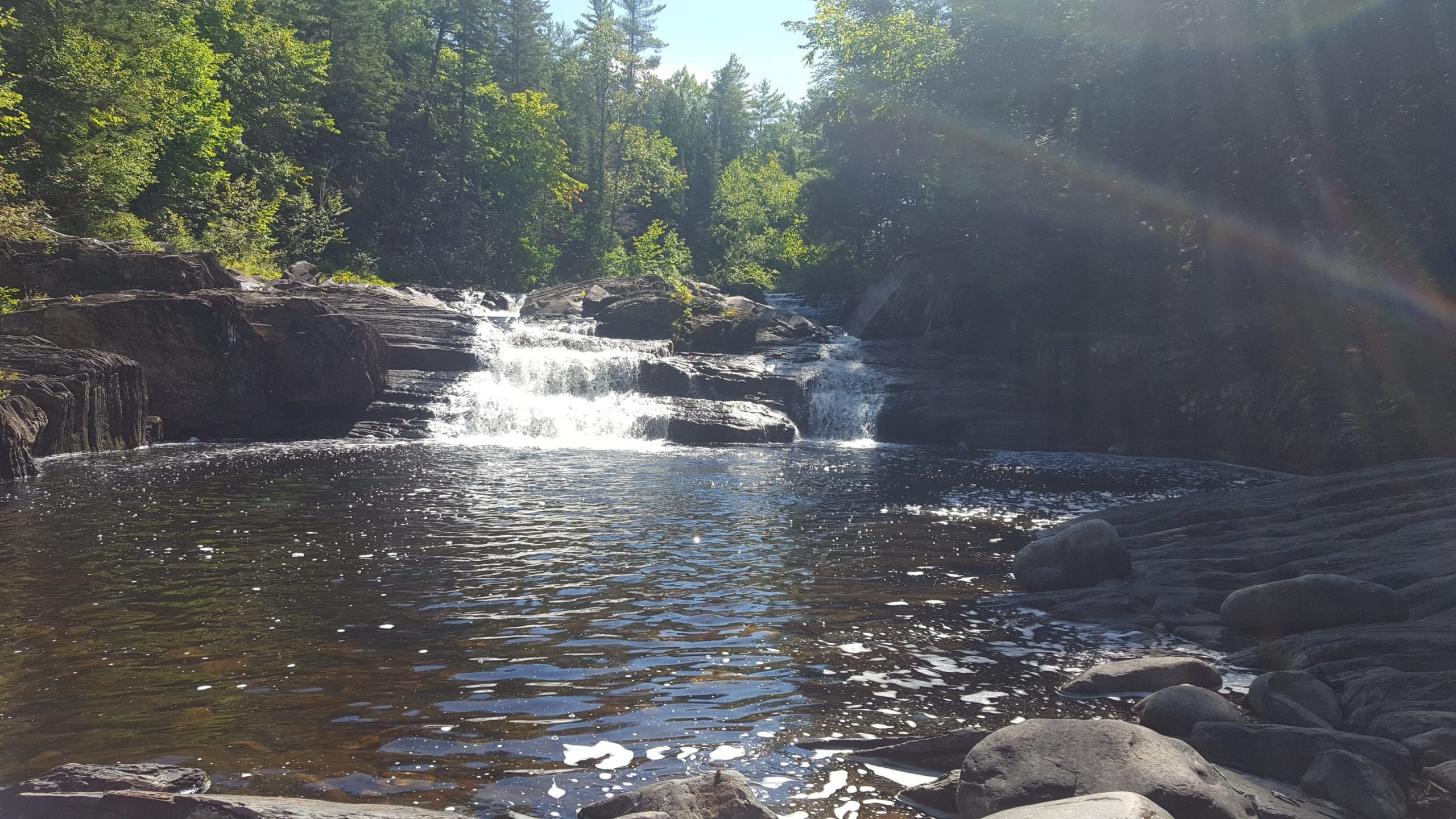 Moxie Falls Maine.